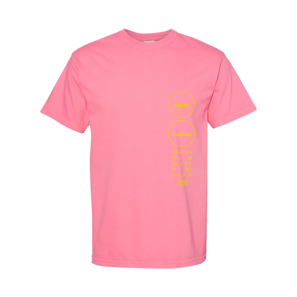Heaven Is A Place In My Head Tee, Pink